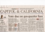 Sacramento Bee article on Gas Guzzlers.jpg