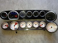OEM and Speedhut gauges.jpg
